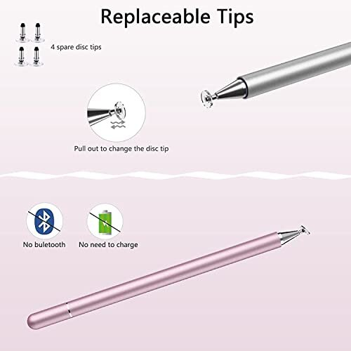 Stylus Pens for Touch Screen(2pcs), Luntak High Sensitivity Pens for iPad,iPad Pencil Compatible with/Apple/iPhone/iPad/Android/Microsoft Tablets and 2