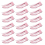 18 Pieces Double Grip Hair Clips Snap Hair Clips Metal Hair Clips Women Hair Barrettes Women Hair Accessories for Girls Hair Making Hair Styling Salon 1