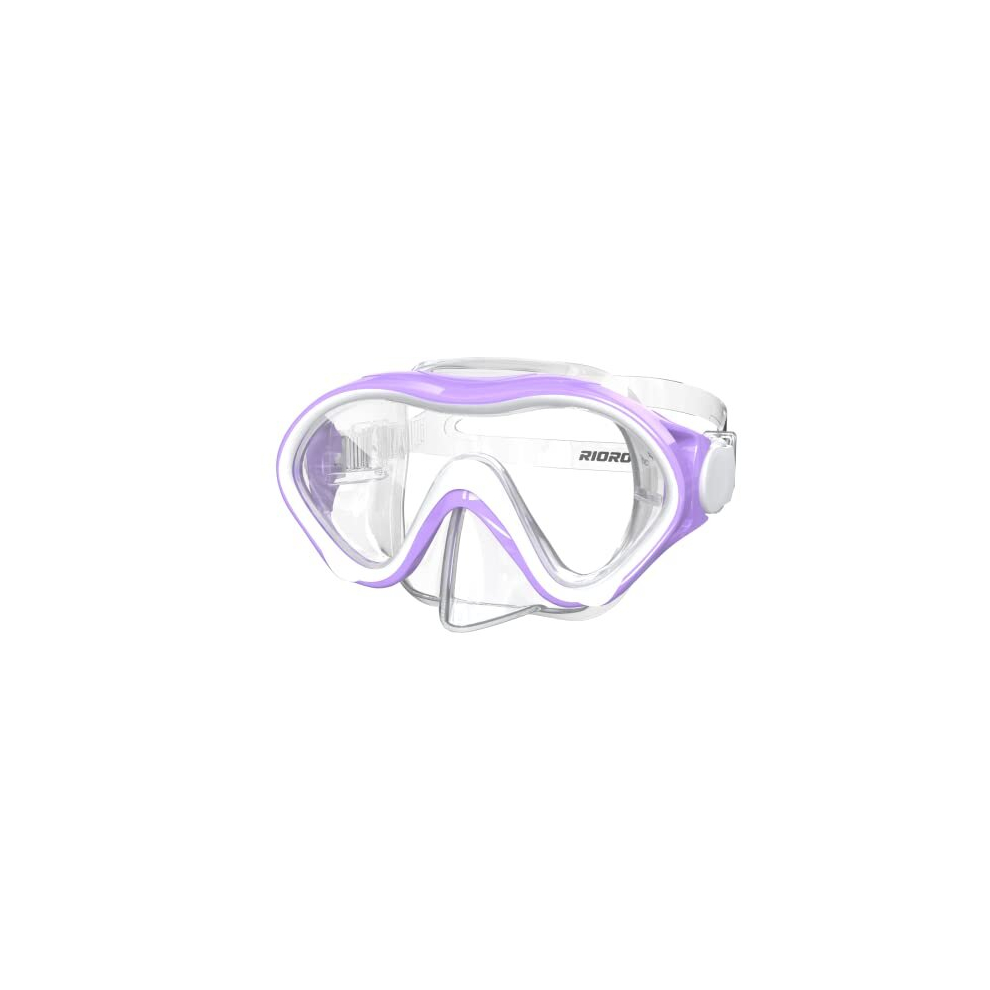 Kids Swimming Goggles with Nose Cover Swim Goggles for Kids Toddler 4-14 Boys Girls Youth, Kids Snorkel Diving Mask Snorkeling Gear