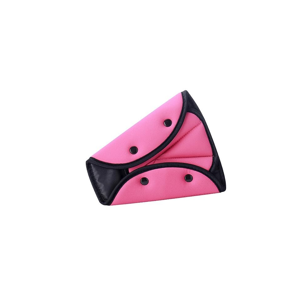 Inszkoos Kids Car Seat Belt Adjuster Universal Safety Cover Harness Strap Pad Child Triangle Positioner Adjustment Seatbelt Protection Cover Fit Baby Toddler