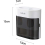 - Wall-mounted toothbrush holder - electric toothbrush holder - double toothpaste dispenser 5
