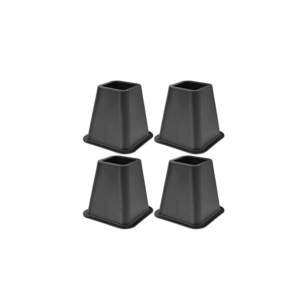 Furniture Riser, Set Of 4 Furniture Raisers, Bed Riser, Black Elephant Foot Bed Riser For Sofa Riser Adjustable Bed Riser 5014286200561