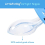Bigshield Generation-II Adult Sized Pacifier Little Dreamers Pattern Blue 5