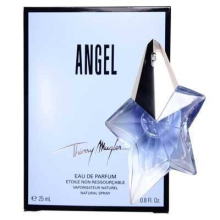 Mugler Angel - Eau de Parfum - Damenparfüm - Amber & Holz - Mit Bergamot, Praline und Patchouli - Langanhaltender Duft - 0,8 Fl Oz