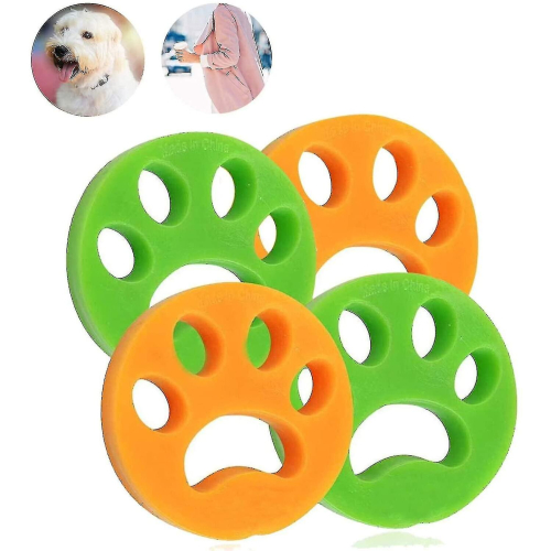 4 Pcs Reusable Washing Machine  Catcher Viscous  Cleaning