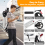 (White) Adult Kick Scooter with Double Shock Absorption 4