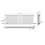 AICA (Double 600x1593mm, Anthracite) Designer Oval Column Radiator Central Heating 2