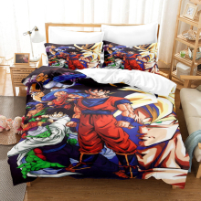 (21, Super King(220x260cm?) Anime seven dragon ball 3D digital printing three sets of four sets of single double King Super king duvet cover pillowcase