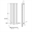 AICA (Single 1600x472mm, Anthracite) Designer Oval Column Radiator Central Heating 2