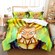 (11, Super King(220x260cm?) Anime seven dragon ball 3D digital printing three sets of four sets of single double King Super king duvet cover pillowcase