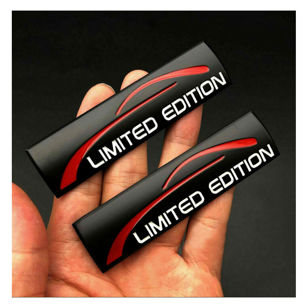 Accessories Metal Limited Edition Fender Emblem Sport Badge Car Stickers Black 8381923440688