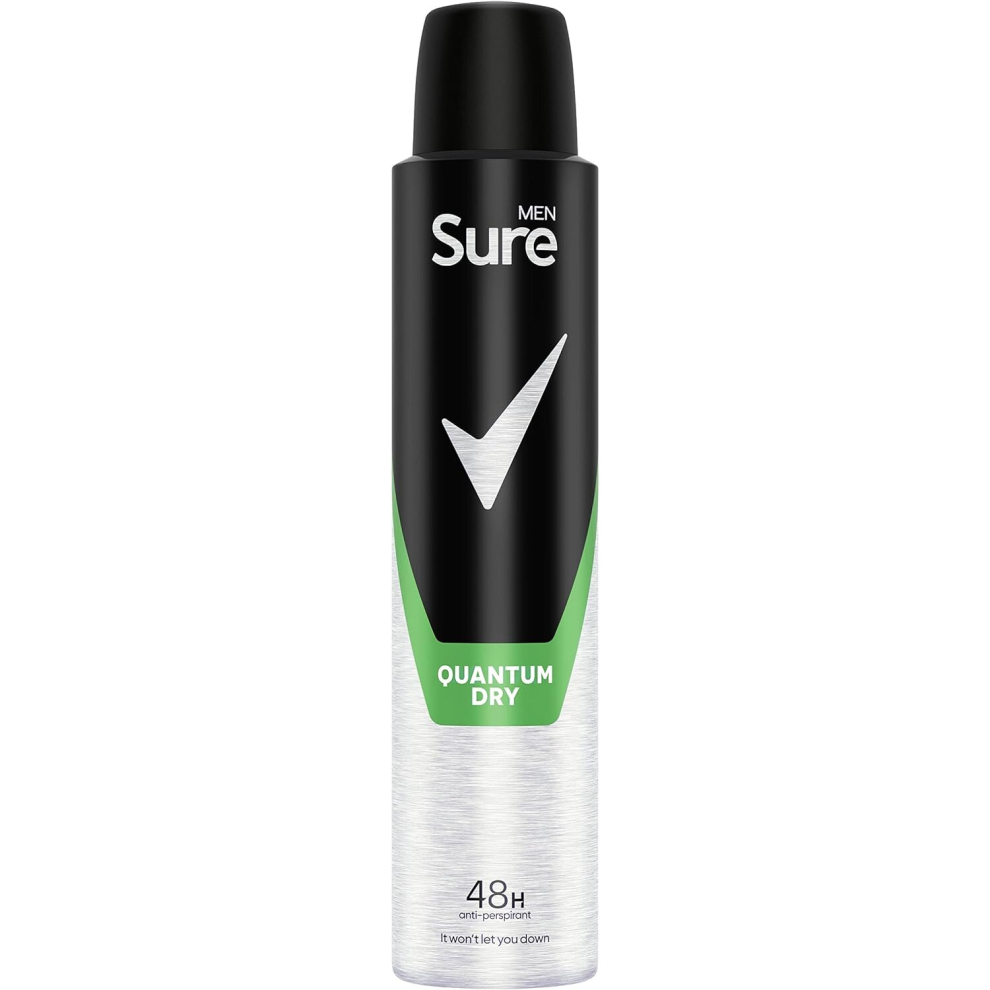 Sure Men Quantum Dry Anti-Perspirant deo 48hr 200ml