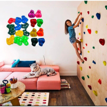 Kids Rock Climbing Games Toys for Children Wall Climbing Stones Child Playground