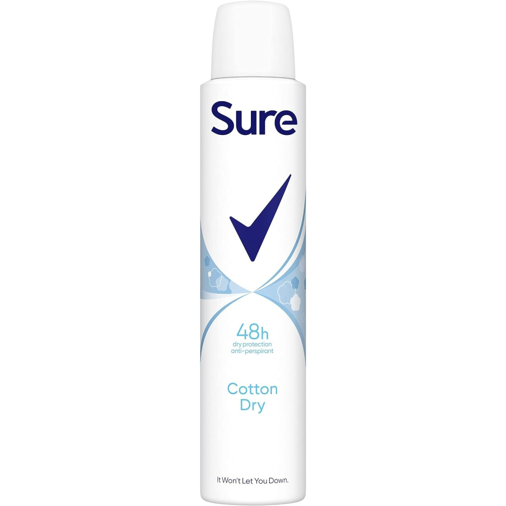 Sure Cotton Dry Anti-Perspirant deodorant women 48hr 200ml