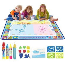 Coolplay Magic Water Drawing Mat Coloring Doodle Mat with Magic Pens Montessori