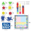 Coolplay Magic Water Drawing Mat Coloring Doodle Mat with Magic Pens Montessori 2