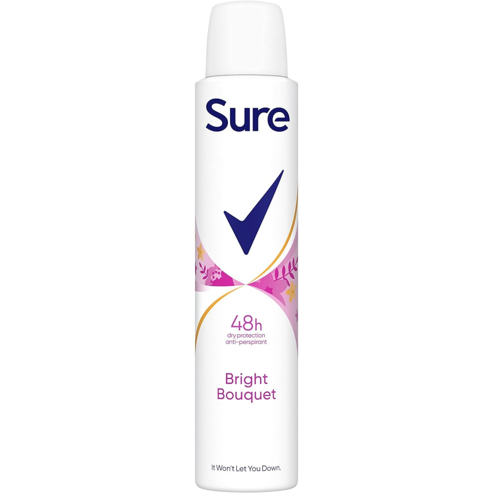 Sure Bright Bouquet Anti-Perspirant deodorant women 48hr 200ml