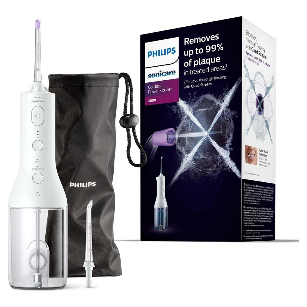 Philips Sonicare Cordless Power Flosser - White