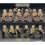 (Style G 12pcs+2jeep) 12pcs Military Soldiers Black SWAT Jeeps Minifigures Toys Fit Lego 6