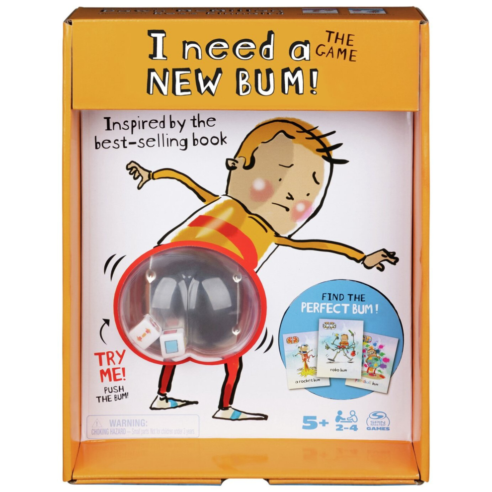 Spin Master Games I Need A New Bum Game