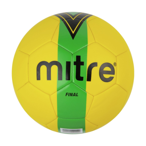 Mitre Mitre Final Size 4 Football - Yellow/u002FGreen