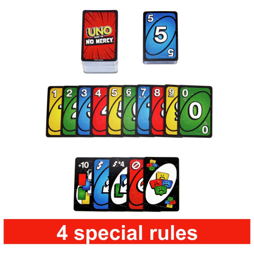 UNO Uno No Mercy Kartenspiel 2