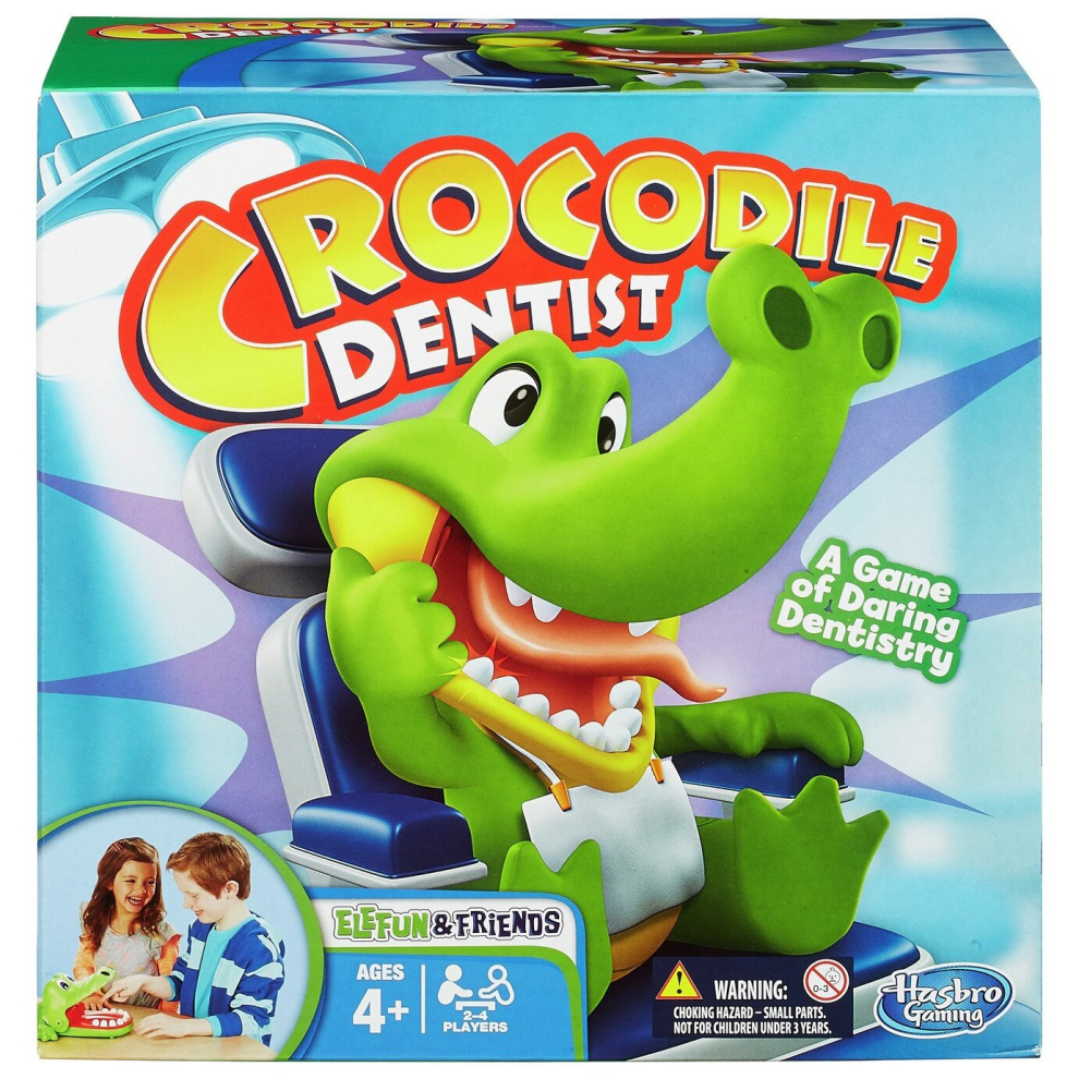 Elefun  Friends Crocodile Dentist Game from Hasbro Gaming