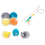 Petface Kitten Mouse Pom Pom Cat Toys Set 1