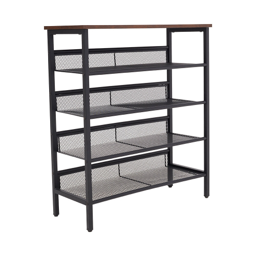 Living And Home 5-Tier Mesh Shelves Shoe Rack 2