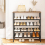 Living And Home 5-Tier Mesh Shelves Shoe Rack 2
