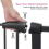 Living And Home Pressure-Fixed Stair Gate Safety Gate with Pet Door 5