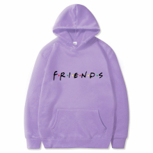 (Light purple, M) Friends American drama Old Friends peripheral sweater Europe and the United States trend hoodie sweater
