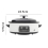 Living And Home 6QT Electric Massage Stone Heater Warmer 5