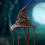 Halloween Anime Witch Shabby Hat Headgear 4