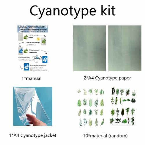 Sun Material Kit A4 Set With Tools Sun Paper Plant Material Sun Jacket Manual Set With Tutorial Suitable For Novice Operation