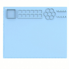 1pc Silicone Painting Mat Silicone Painting Mat Drawing Board DIY Graffiti Clay Painting Mat