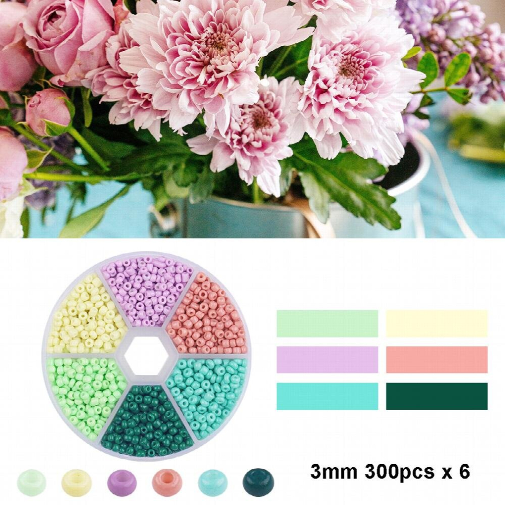 6 Grid Toasted Lacquer Beads Add a Touch of Elegance to Your Crafts 1box pack-image-OPC-PD7C9ZH-NEW