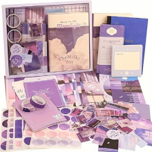 1pc Scrapbooking Supplies Kit Retro Plant Fantasy Style 15 24 X 10 16 Cm DIY Can Be Given To Friends And Relatives As Suitable For Schools Families ch