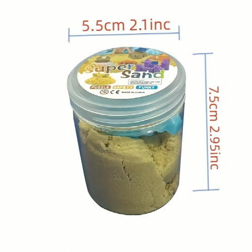 Educational Childrens Toy Sand Set Harmless Funny Sand With Mold Random 2 Molds 2