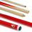 Powerglide Original Cue Red 2 Piece 10mm tip - Red 1