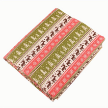 Christmas Series Printed Cotton Linen Fabric For DIY Quilting Sewing Sofa Table Cloth Curtain Bag Cushion Material 50cmx152cm piece