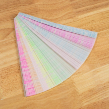 210 Pieces of Colorful Star Paper Origami Glow in the Dark Fluorescent Perfect for Parties Crafts & Teaching