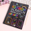 10pcs Large Size Scratch Painting Coloring Book For Children 5