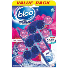 Bloo Colour Active Flower Rim Block, Flowers Triple 150 g
