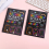 10pcs Large Size Scratch Painting Coloring Book For Children 4
