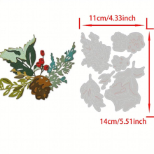 1pc Fresh Flower Metal Cutting Dies Scrapbooking Diy Decoration Craft Embossing Stencil