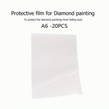 20 50pcs Diamond Cover Replacement Painting Release Paper Non Stick Double Sided Release Paper 10x15cm 3 9x5 9inch Art Kits Tools Accessories