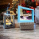 Square 3D Dynamic Landscape Quicksand Picture Frame Decoration 5