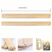 Painting Inner Frame Solid Wood Pine Wood Frame Bandage Silk Frame Digital Painting Frame No Nails And Tenon Diamond Painting Wood Frame Photo Photo F