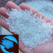 1000pcs pack Gardening Aquarium Landscape Fluorescent Small Stone Vase Hourglass Luminous Sand Fluorescent Blocks
